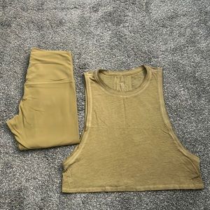 Lululemon Align and Muscle Tank Set in Grape Leaf ✨